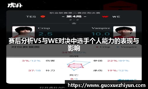 赛后分析V5与WE对决中选手个人能力的表现与影响